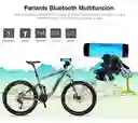 Parlante Bluetooth Para Bicicleta Con Linterna / Power Bank	