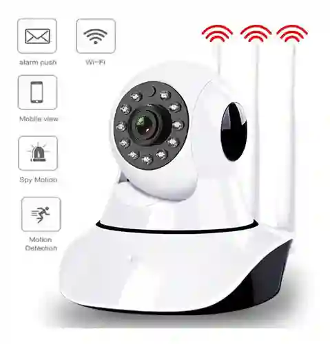 Camara Ip Robotica De Seguridad Wifi Seguimiento Inteligente