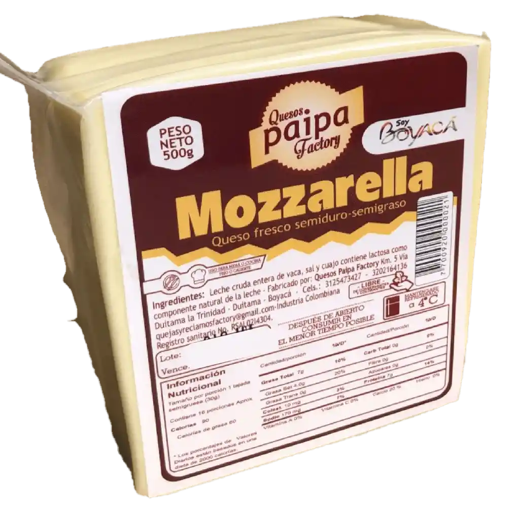 Queso Mozzarella