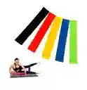 Kit 5 Bandas Elásticas Para Yoga Y Fisioterapia