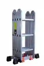 Escalera Multipropósito 12 Pasos (4X3) con cauchos reforzados
