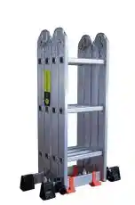 Escalera Multipropósito 12 Pasos (4X3) con cauchos reforzados