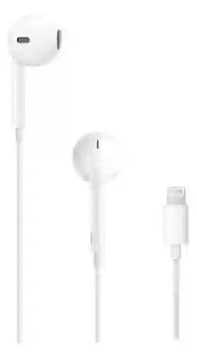 Apple Earpods Con Conector Lightning - Blanco