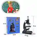 Microscopio Educativo Espejo Reflectante Y Accesorios Tf-l900