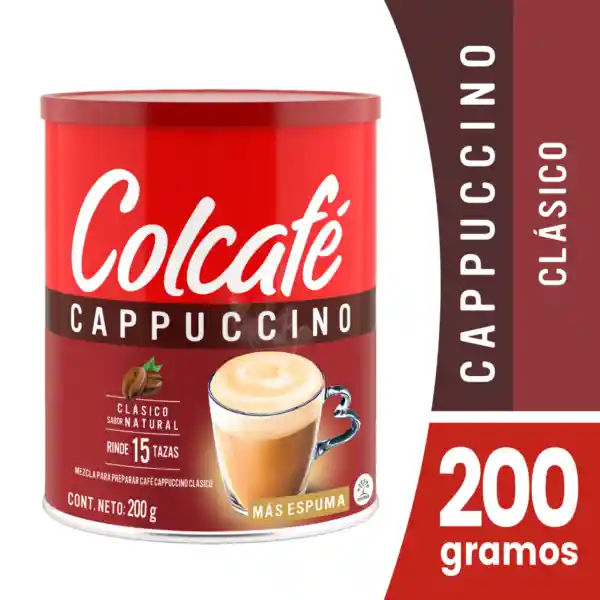 Colcafé Mezcla para Preparar Café Cappuccino Clásico