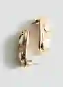 Pendientes Chloe Oro Talla 99 Mujer Mango