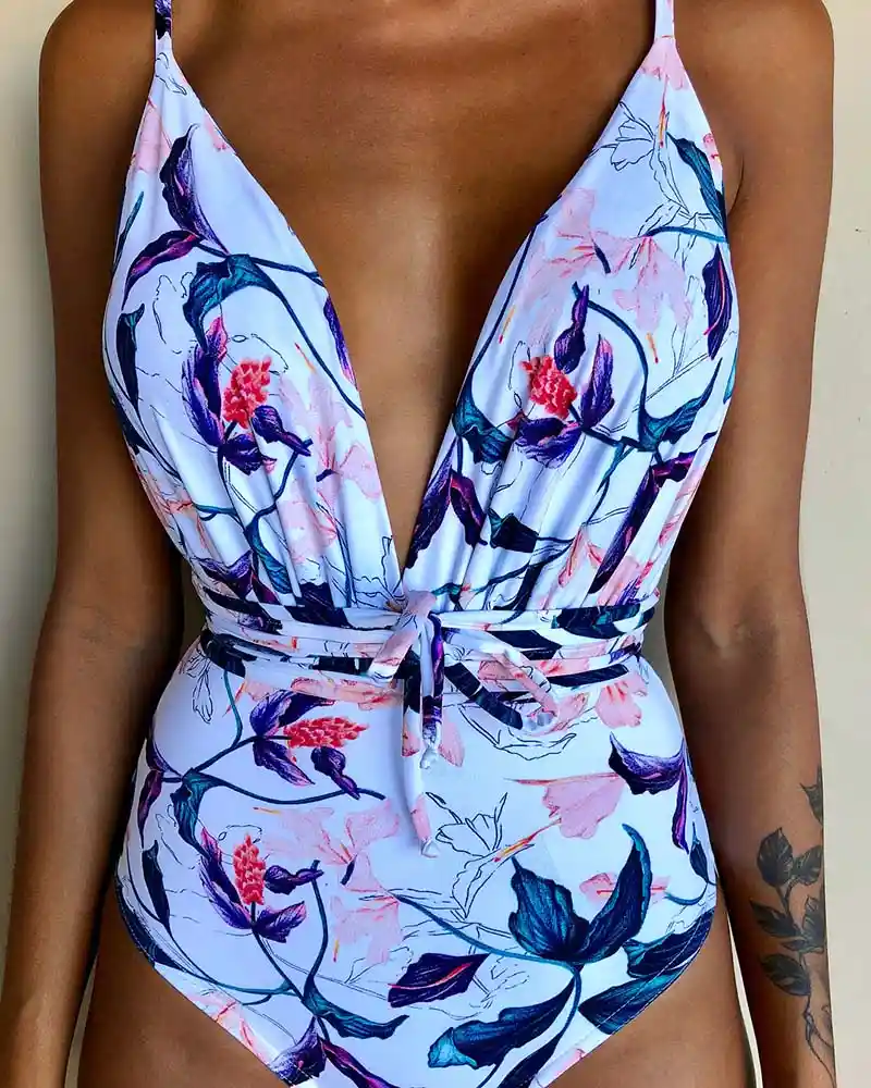 Vestido Traje de Baño Enterizo Monterrey - TALLA M - AUGUST
