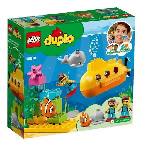 Lego Duplo Fichas Grandes El Submarino 10910