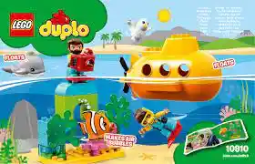 Lego Duplo Fichas Grandes El Submarino 10910