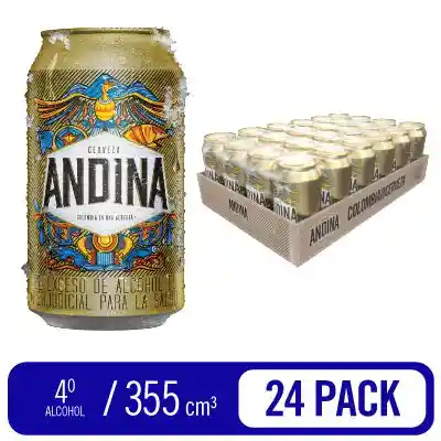 Andina Cerveza Lata 24Pack