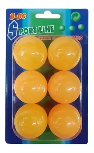 Bolas De Ping-pong X 6 Und