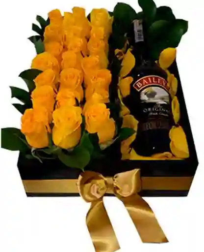 Vinera Con rosas Amarillas