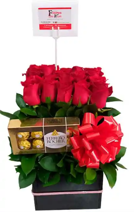 Ramo de Flores y Chocolates