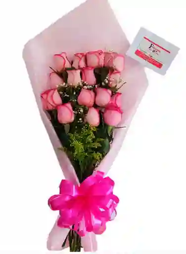 Bouquet de Rosas Rosadas 