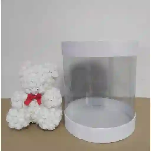 Oso blanco de rosas de Foamy