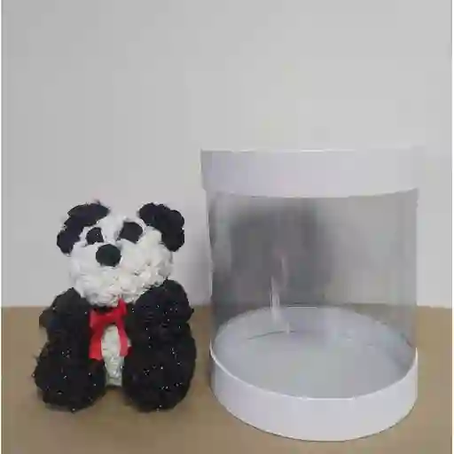 Oso Panda De Rosas De Foamy