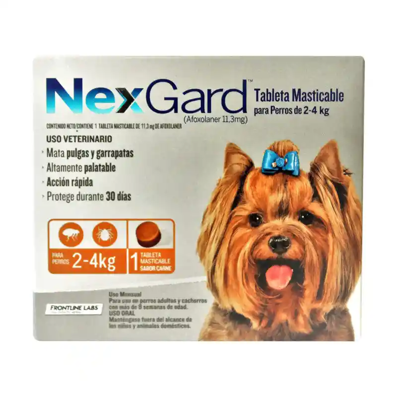 Nexgard Perros 2-4 Kilos