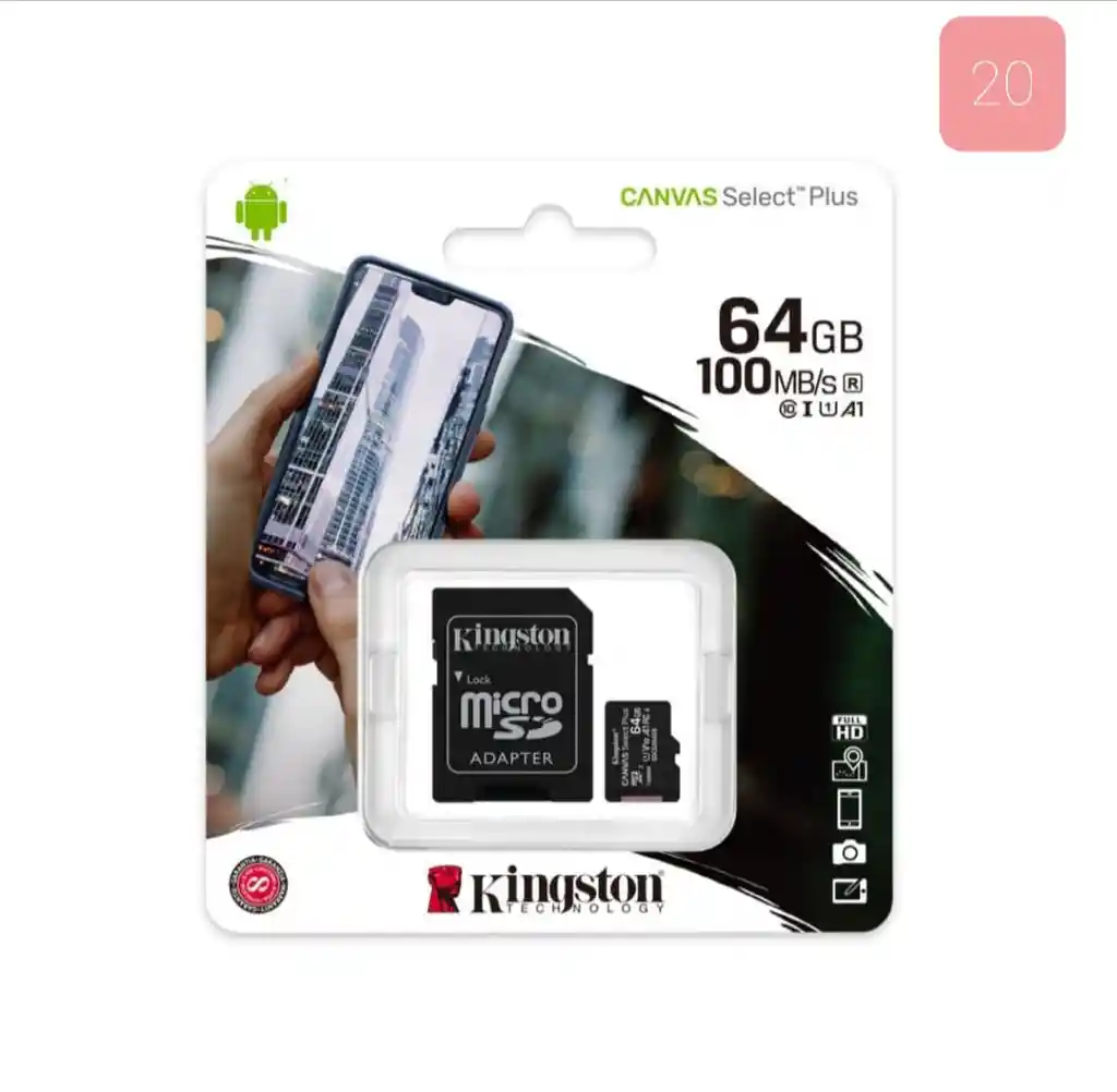 Kingston Memoria Micro Sd 64 Gb