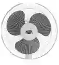 Ventilador Pedestal Blanco 16"