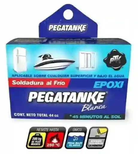 Pegatanke Soldadura En Frio Alta Resistencia Color Blanco