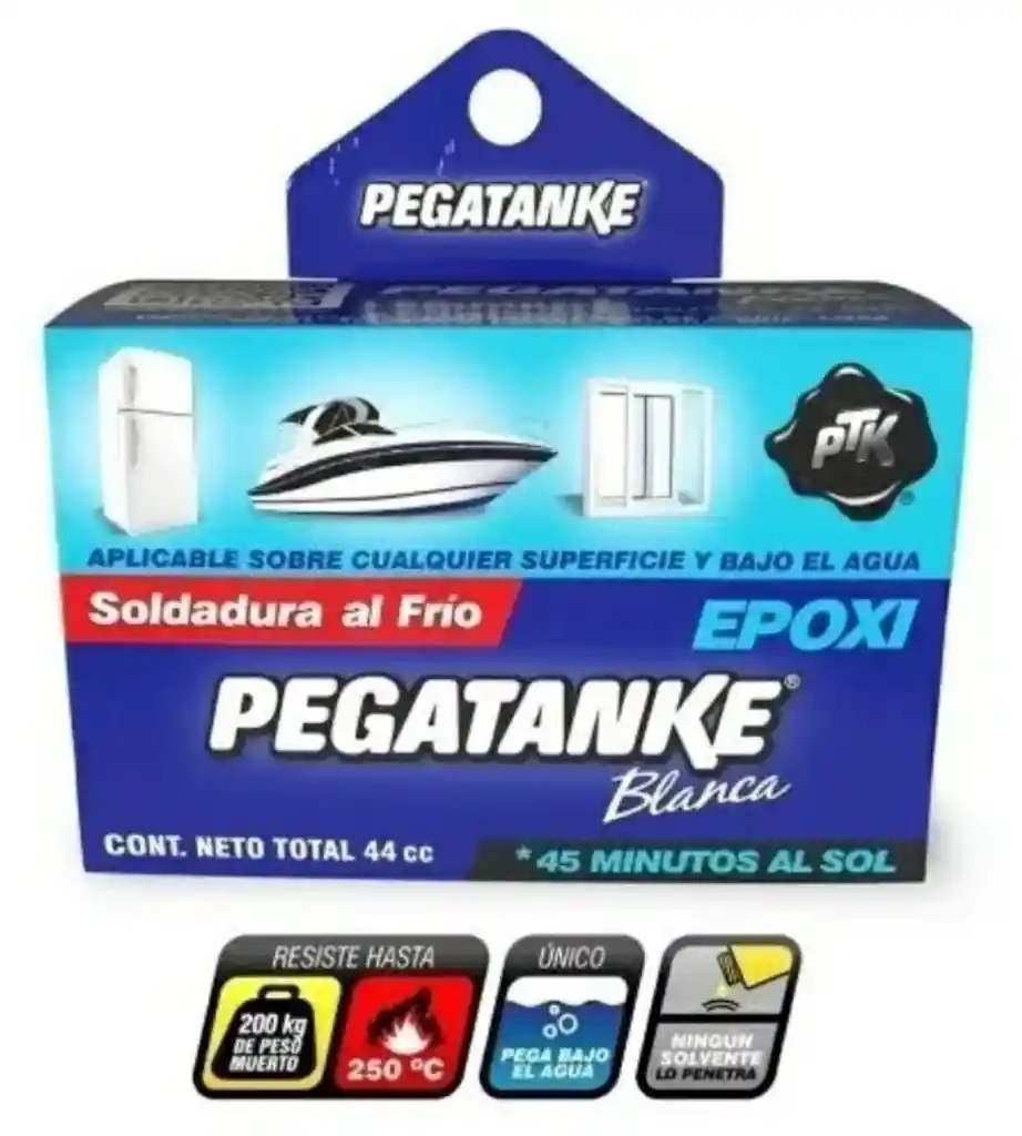 Pegatanke Soldadura En Frio Alta Resistencia Color Blanco