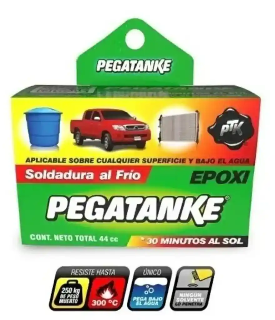 Pegatanke Soldadura En Frio Alta Resistencia Color Negro