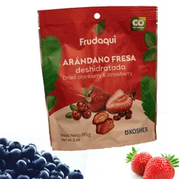 Snacks De Arandanos Y Fresa