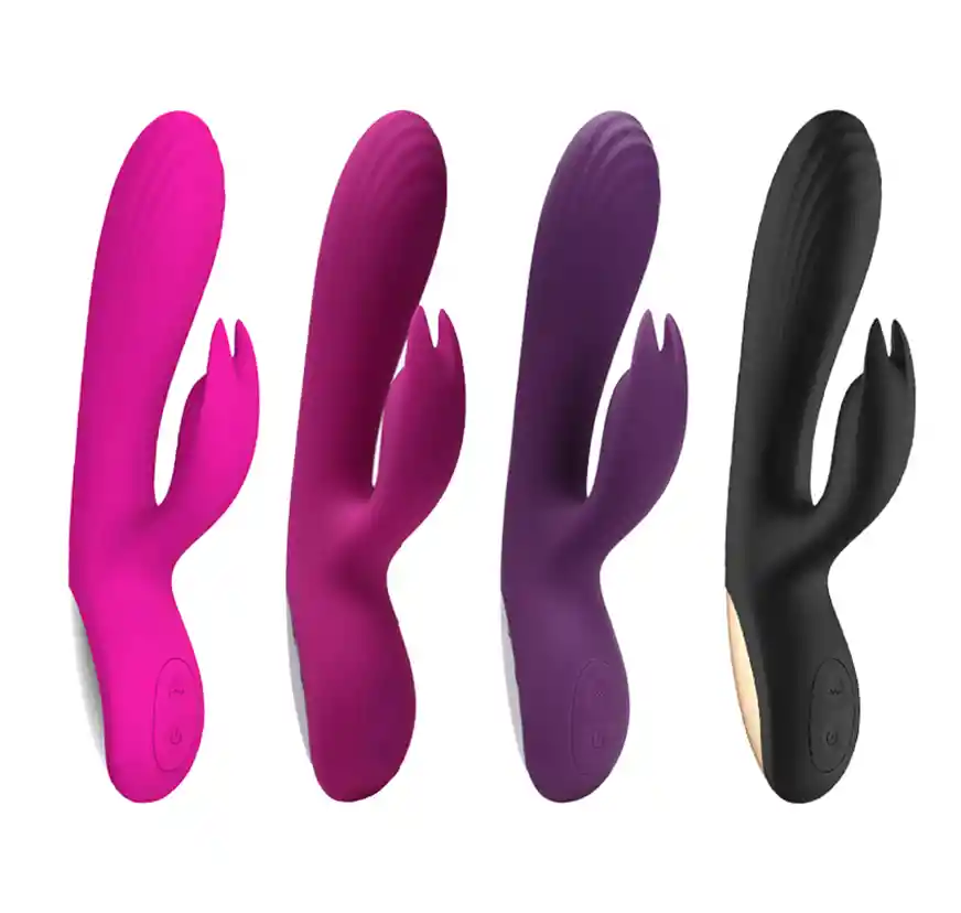 Vibrador sexual USB a prueba de agua estimulación clitorial