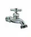 Llave Para Jardin Metalica Cromo Satinado Grival