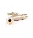 Llave Para Jardin Metalica Bronce Grival