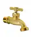 Llave Para Jardin Metalica Bronce Grival