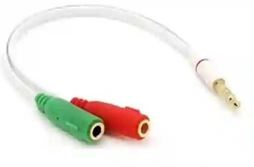 Cable Audio Divisor 2 A 1 1 Macho A 2 Hembras 3.5 Jack