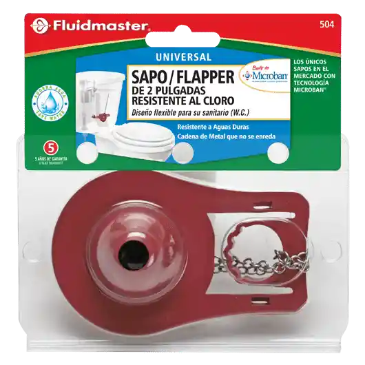 Sello Lengueta Flapper, Agua Stop Para Sanitario - Fluidmaster