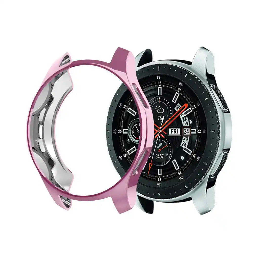 Carcasa Protector Samsung Galaxy Watch 3 45 mm ROSADO