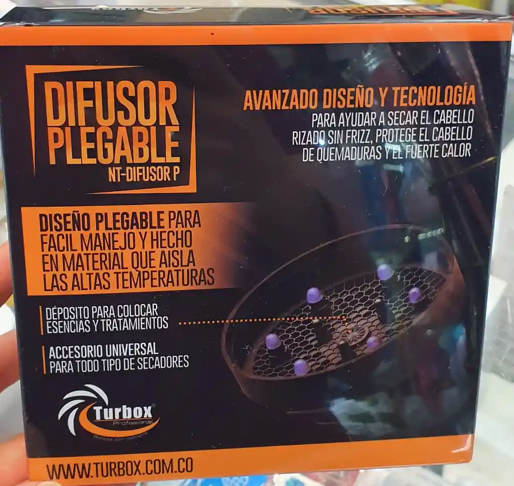 Difusor Universal para Secador punta en Silicona