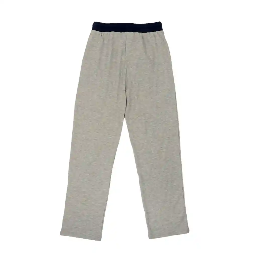 Pantalón Hombre De Descanso Gris Claro Talla L 