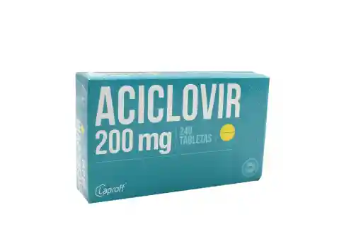 Aciclovir | 200 mg  | Tableta | Unidad | Laproff