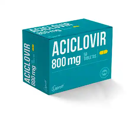 Aciclovir | 800 mg  | Tableta  | Unidad | Laproff
