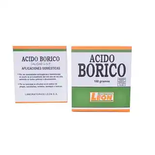 Acido Borico | 15 g | Sobre | Unidad | Leon