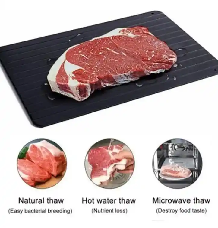 Tabla Para Descongelar Carnes Alimentos Defrost Express