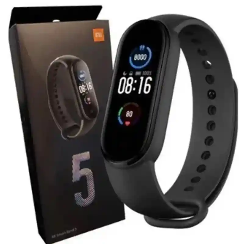 Xiaomi Mi Band 5 Versión Internacional + Manilla Adicional + Vidrio