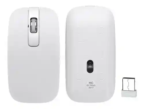 Combo Teclado + Mouse Inalámbrico Ultra Delgado + Protector