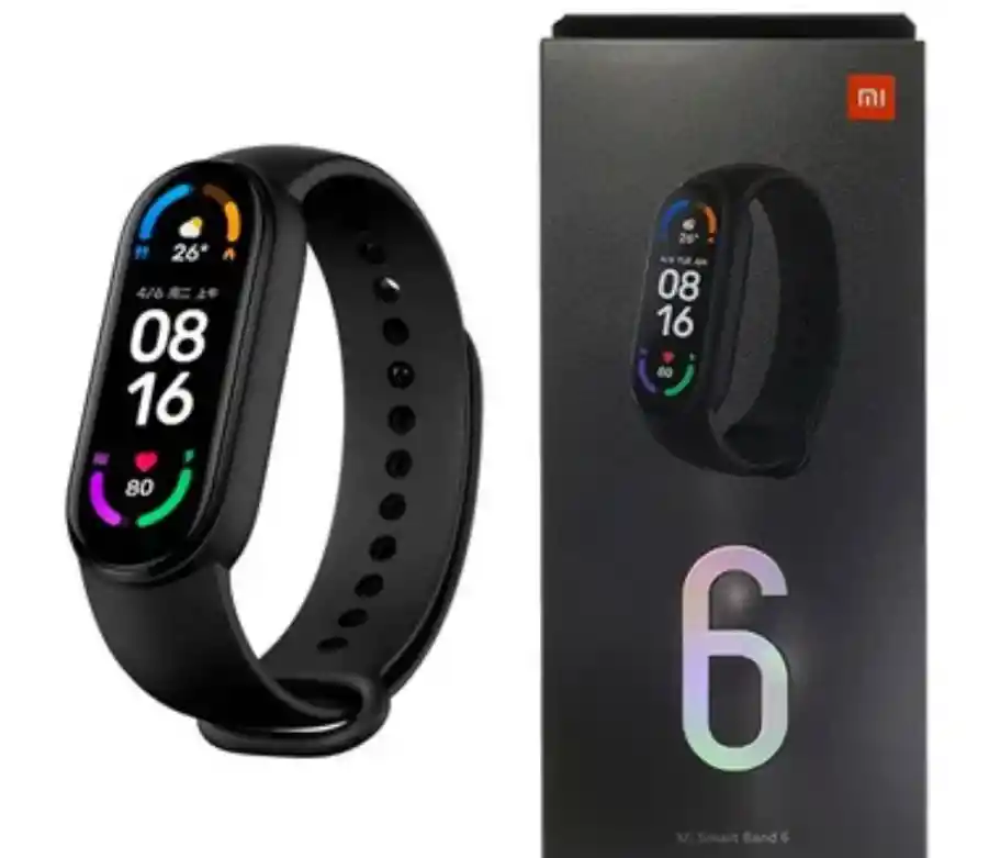 Xiaomi Mi Band 6 Versión Internacional + Manilla Adicional + Vidrio