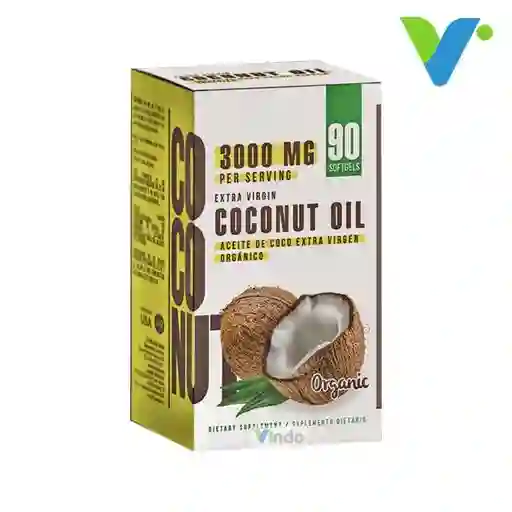 Coconut Oil 🥥 Aceite De Coco Extra Virgen Orgánico 90