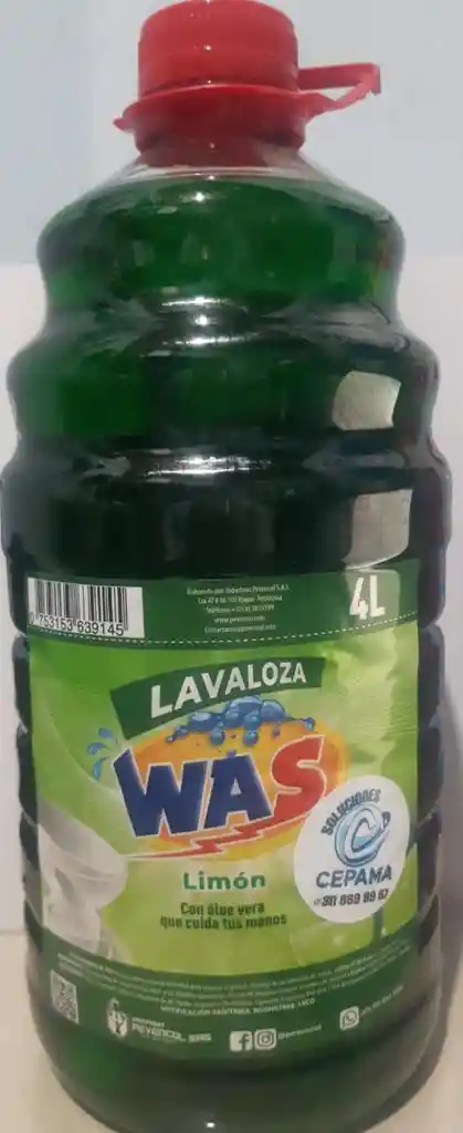 Lavaloza Limón 4L