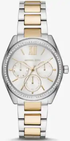 Reloj de Dama Michael Kors Ref Janelle Pavé Two-Tone