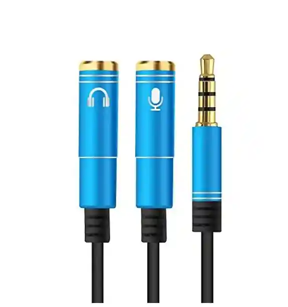 Cable Divisor De Audio Para Streaming En Celular/Tablet