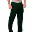 Pantalón Hombre De Descanso Verde Oscuro Talla L 