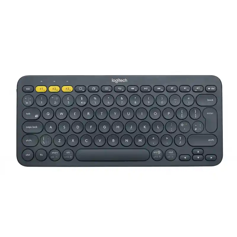 Logitech Teclado K380 Multidispositivo Color Gris Bluetooth