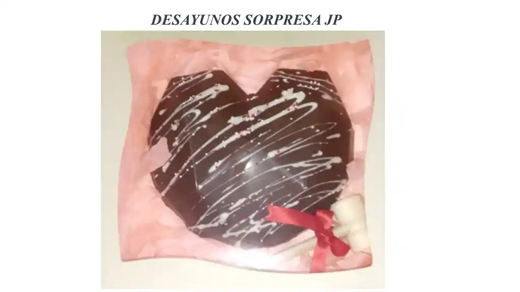 Corazón de chocolate sorpresa 